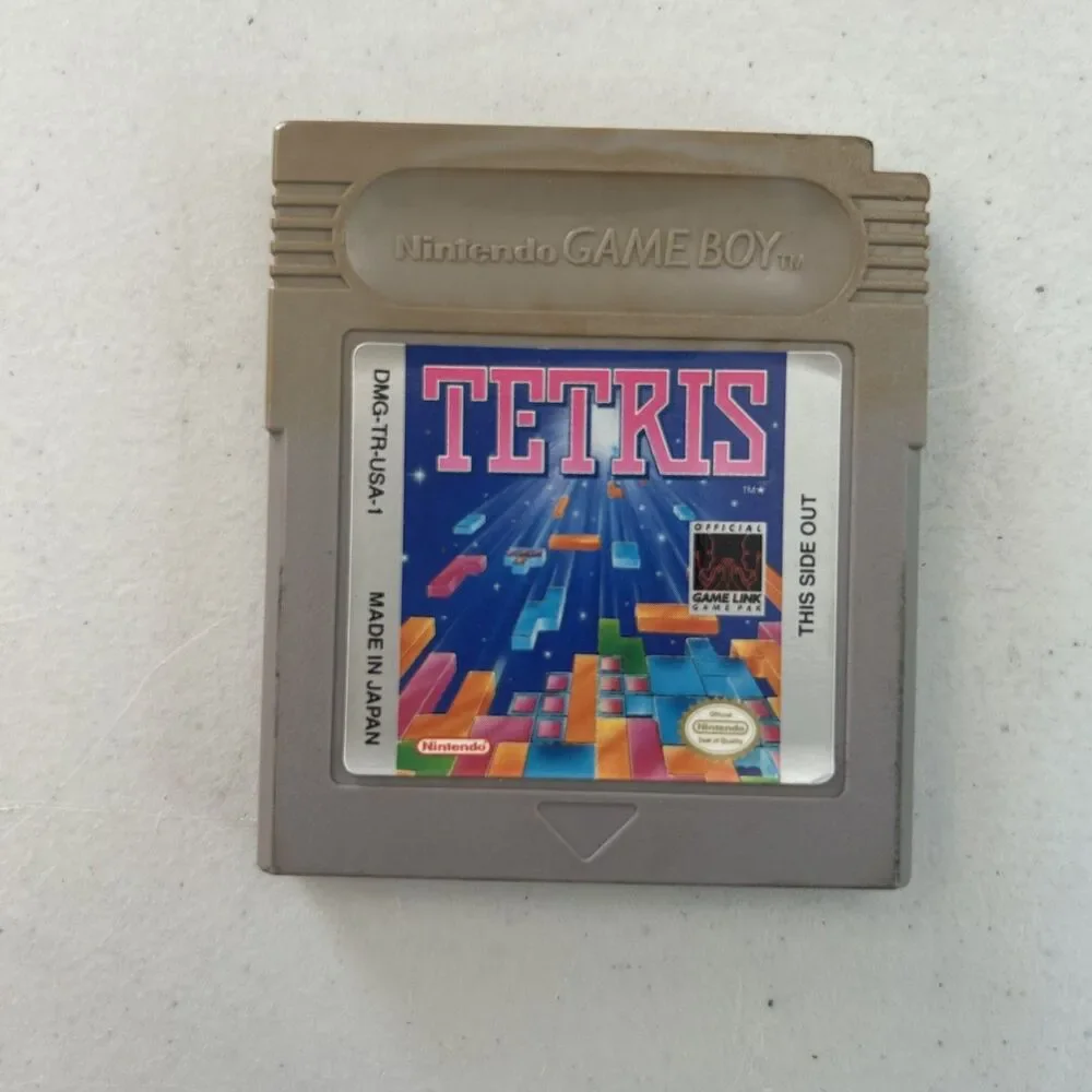 Tetris Nintendo Game Boy 1989 Original Authentic Cartridge Tested Works READ